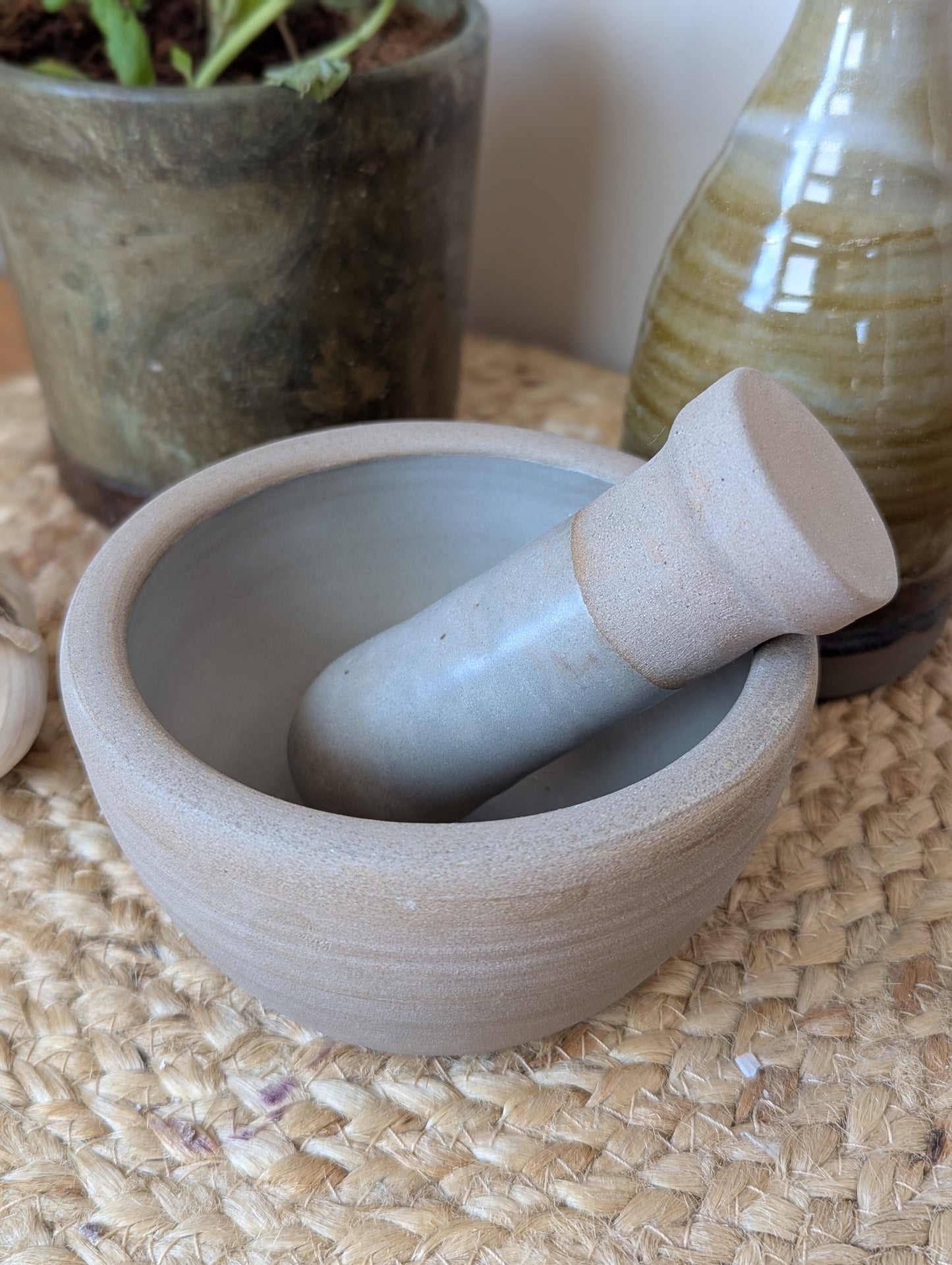 Mortar and Pestles - Natural Grey