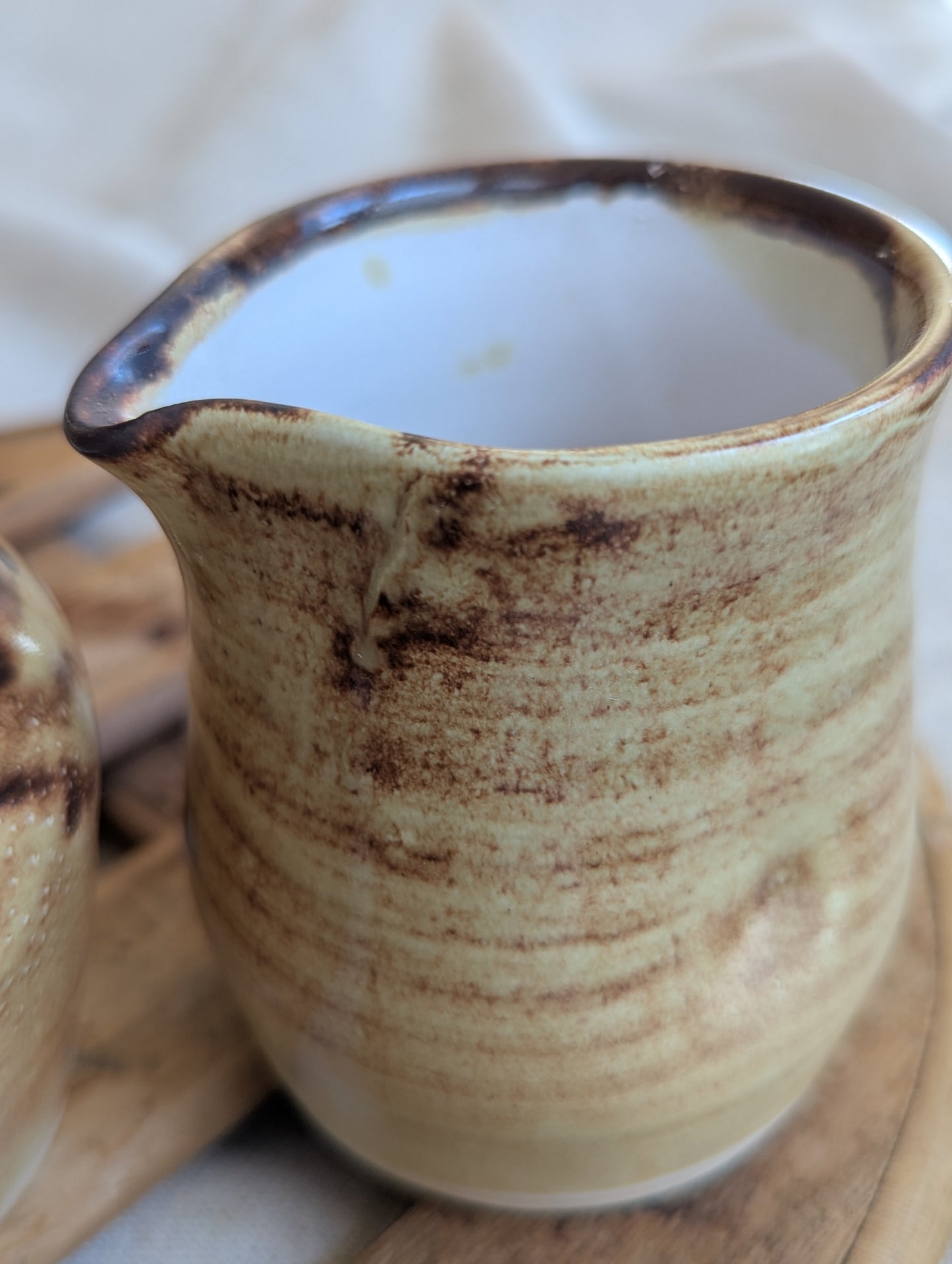 Cream and Sugar Set - Lightly Toasted