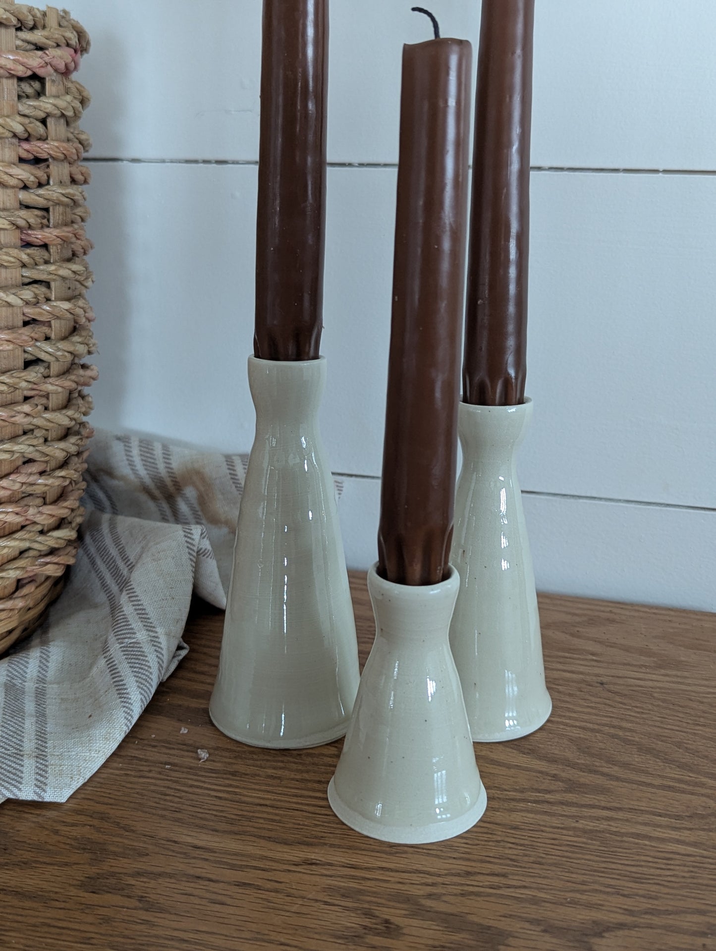 Set of 3 Taper Candle Holders