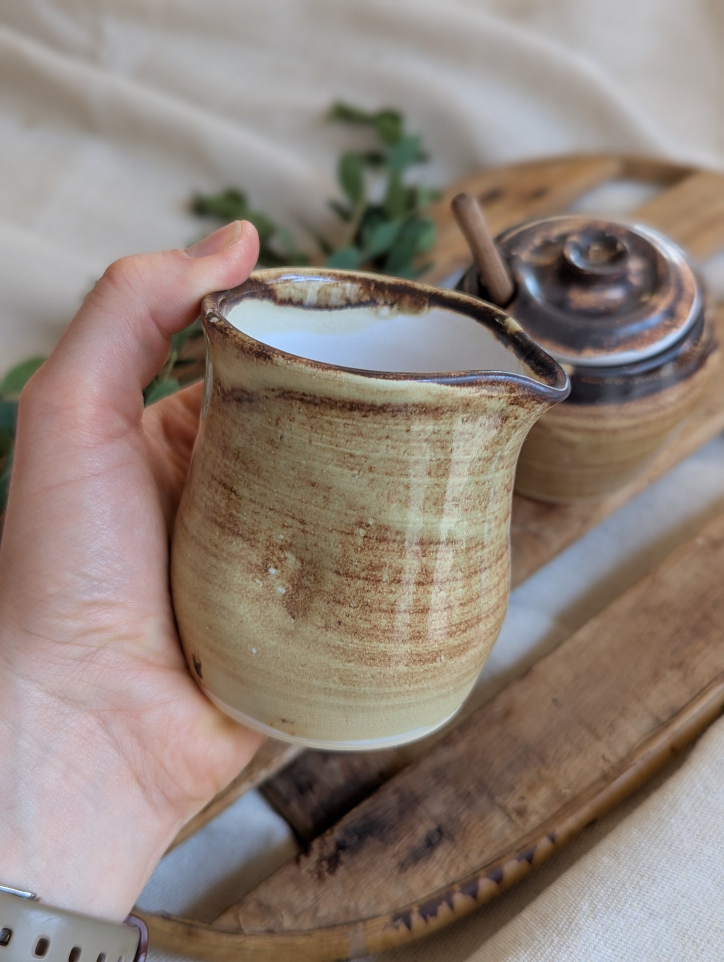 Cream and Sugar Set - Lightly Toasted