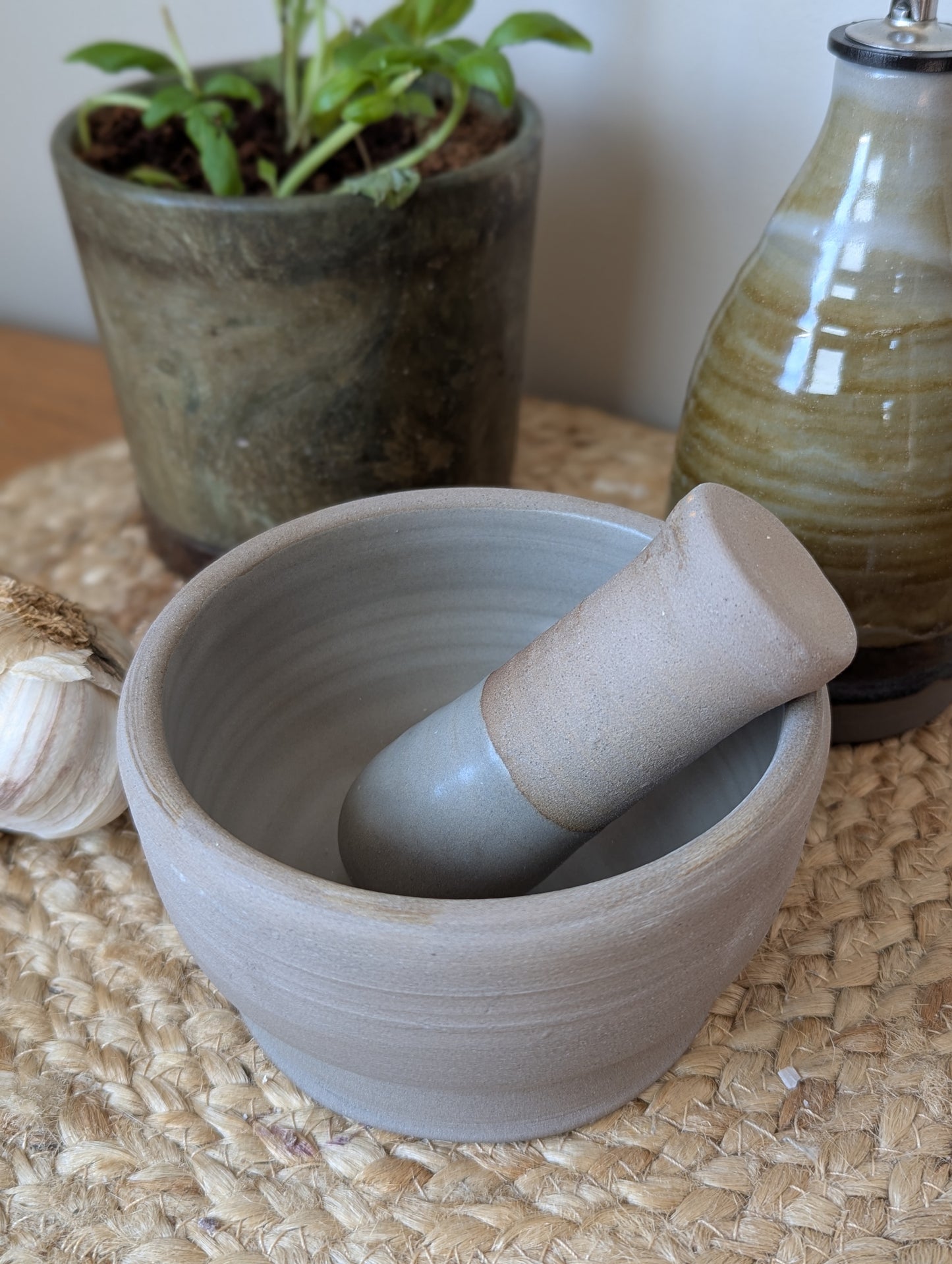 Mortar and Pestles - Natural Grey