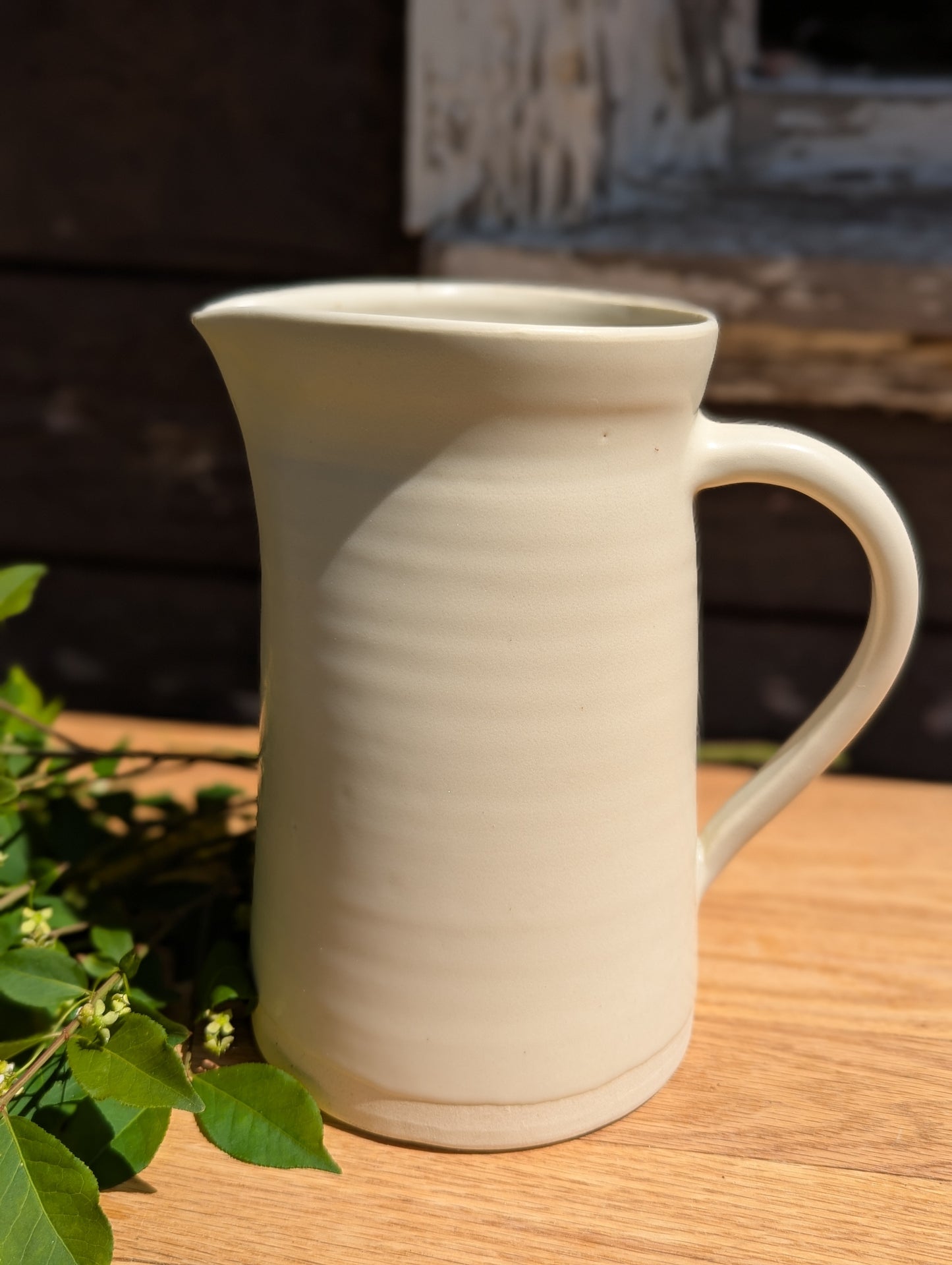 Serving Pitchers - Cream