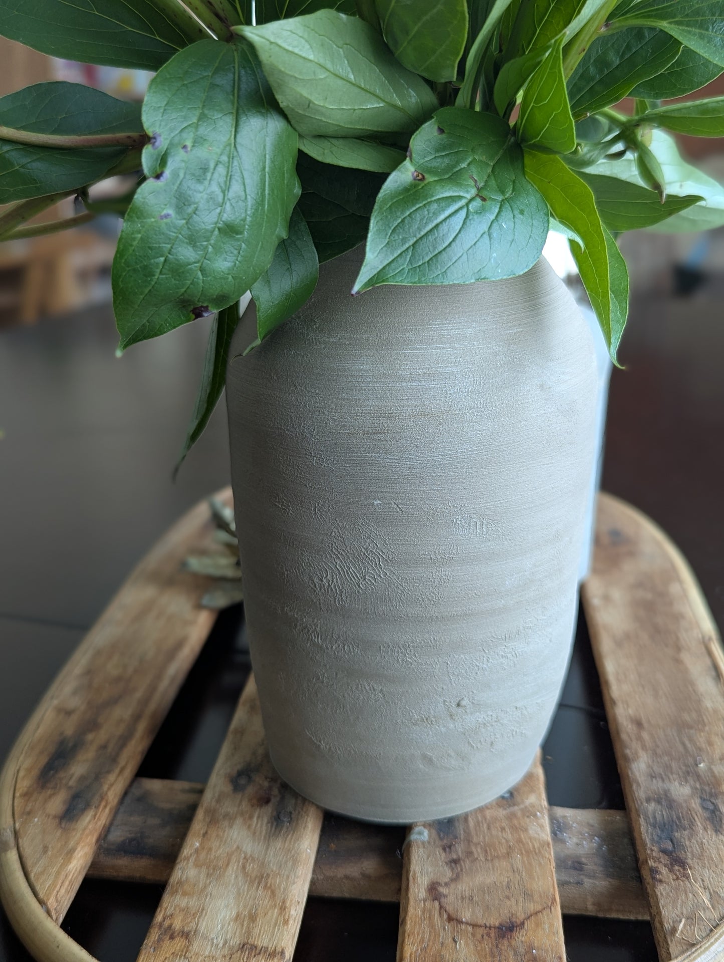 Bare Clay Grey Bud Vases