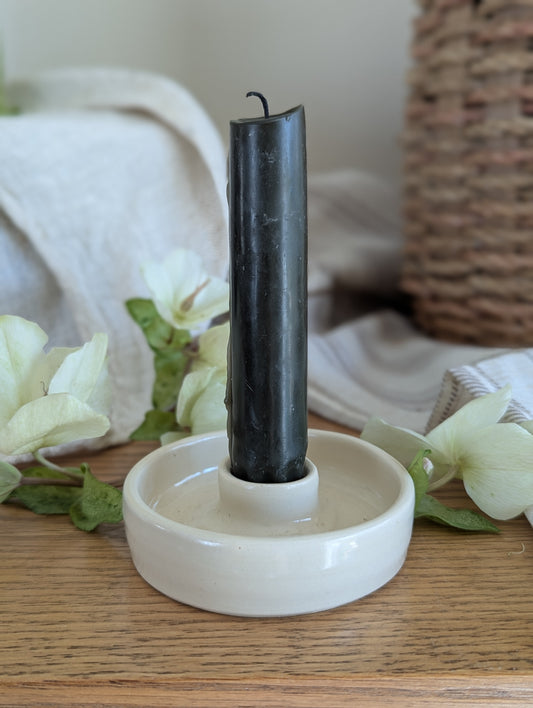Simple Taper Candle Holder - Translucent