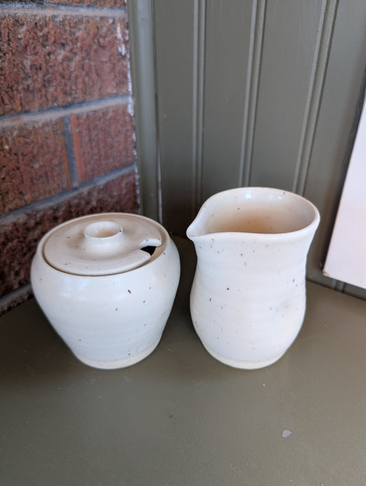 Cream and Sugar Set - Translucent