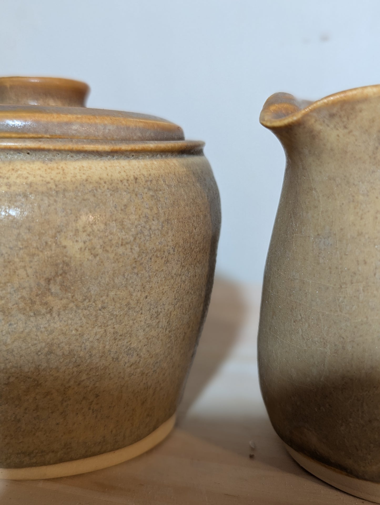 Cream and Sugar Set - Toshi Brown