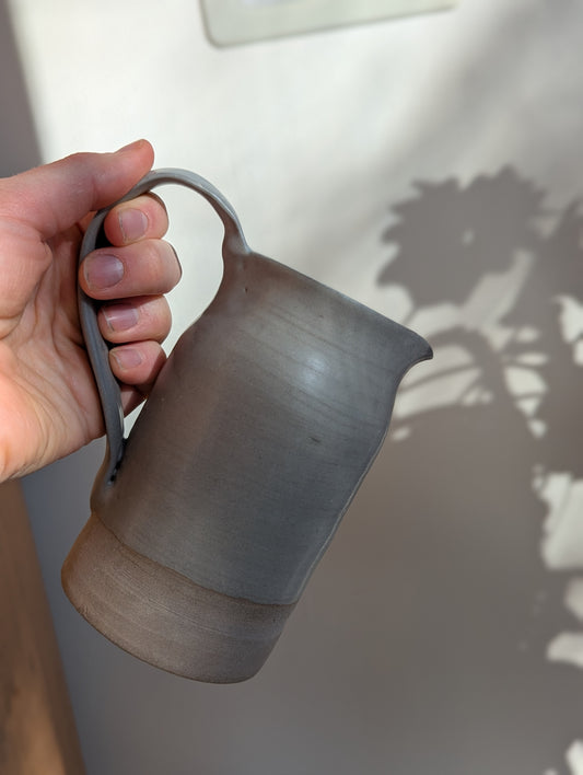 Small Pitcher - Natural Grey