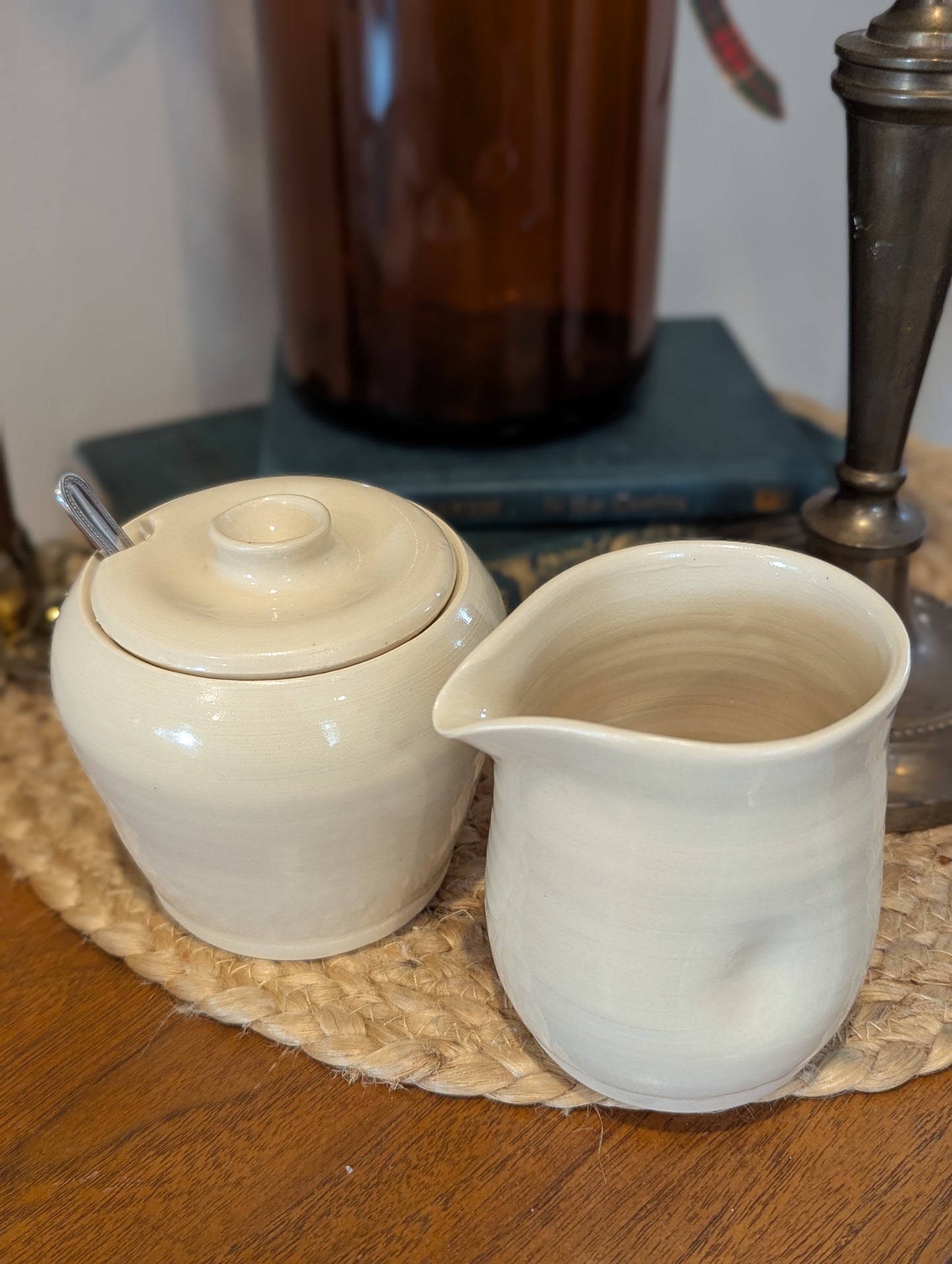 Cream and Sugar Set - Translucent